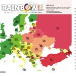 Rainbow Europe Map 2018